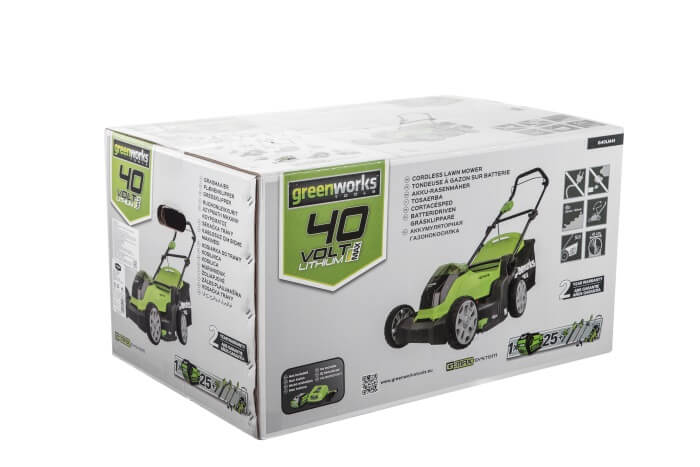 Газонокосилка аккумуляторная GREENWORKS G40LM41 без АКБ и ЗУ (2504707)