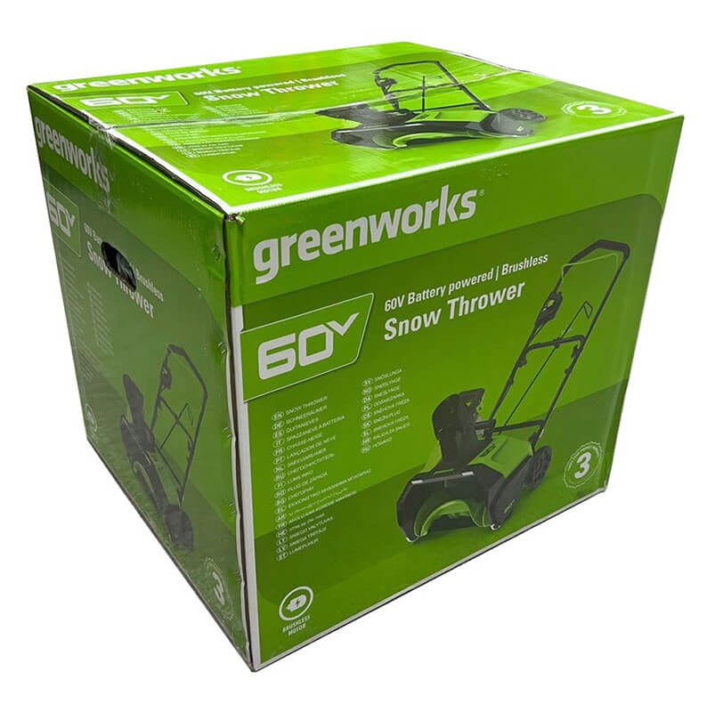 Снегоуборщик аккумуляторный GREENWORKS GD60PST (2602907UB)