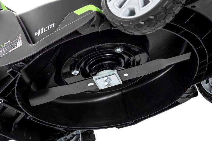 Газонокосилка аккумуляторная GREENWORKS G40LM41K4 (2504707VB)