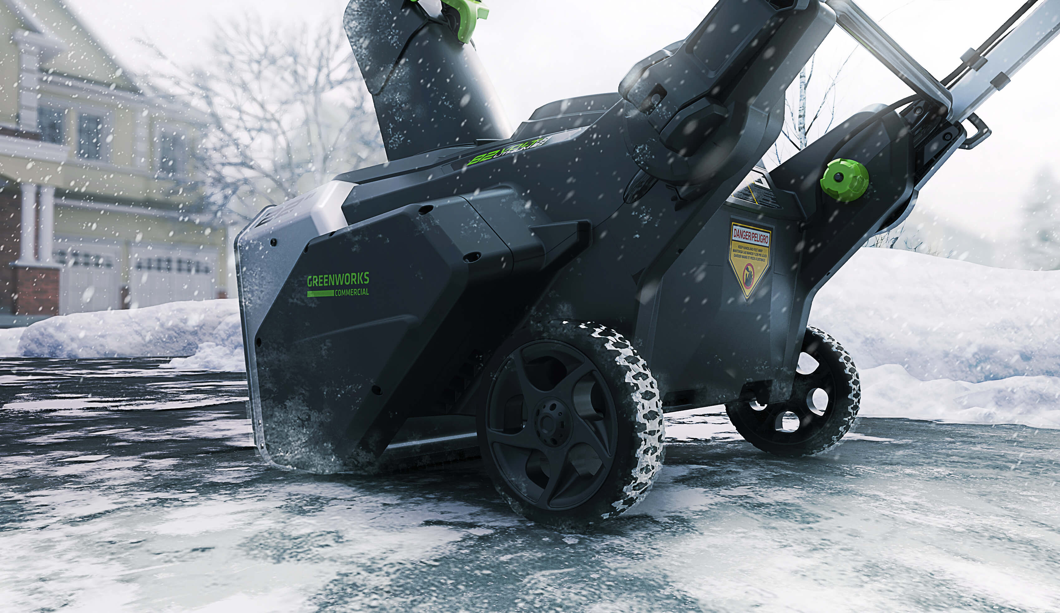 Снегоуборщик аккумуляторный GREENWORKS GD82ST (2602507UC)