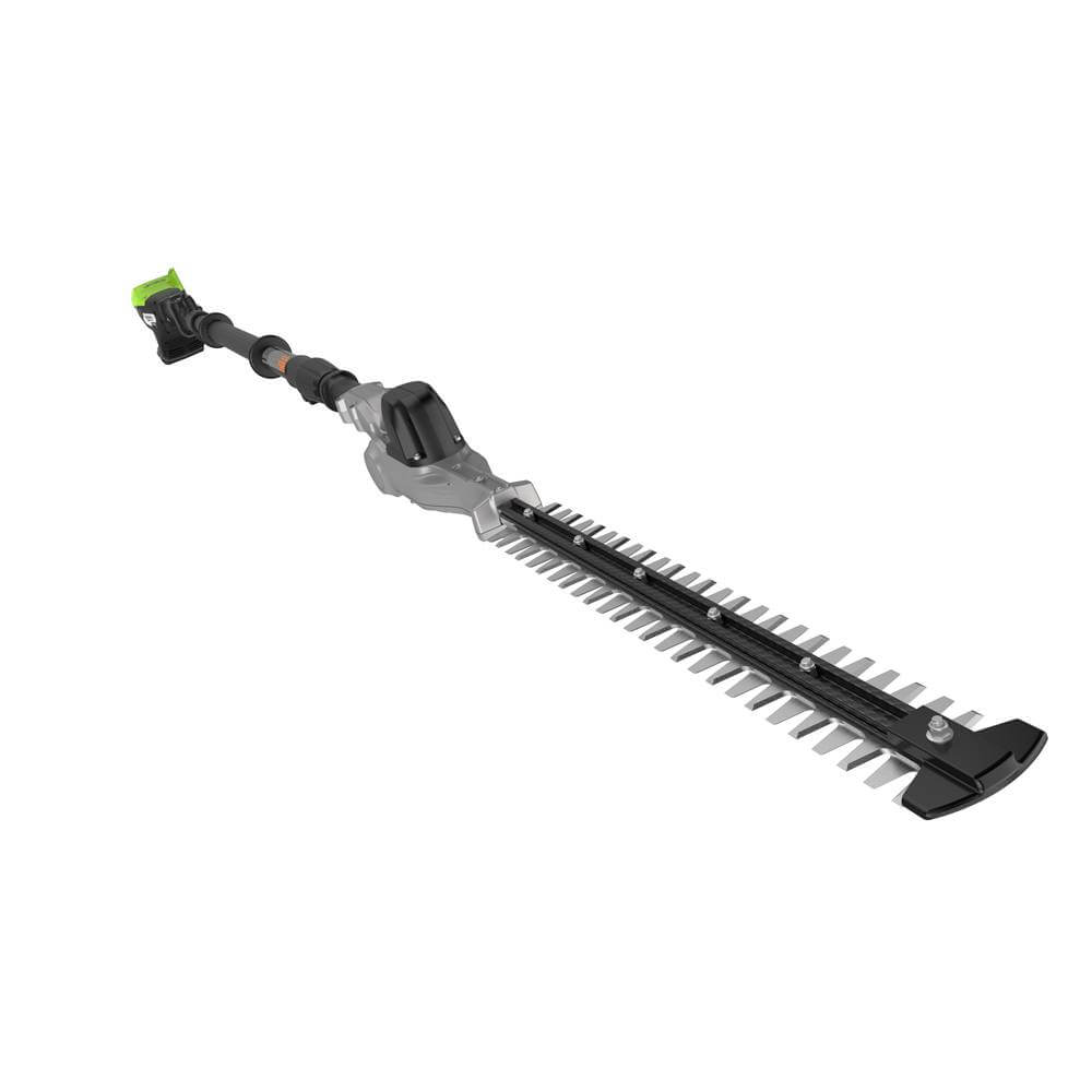 Кусторез садовый аккумуляторный штанговый GREENWORKS PH662T (2301607) [82В, без АКБ и ЗУ]