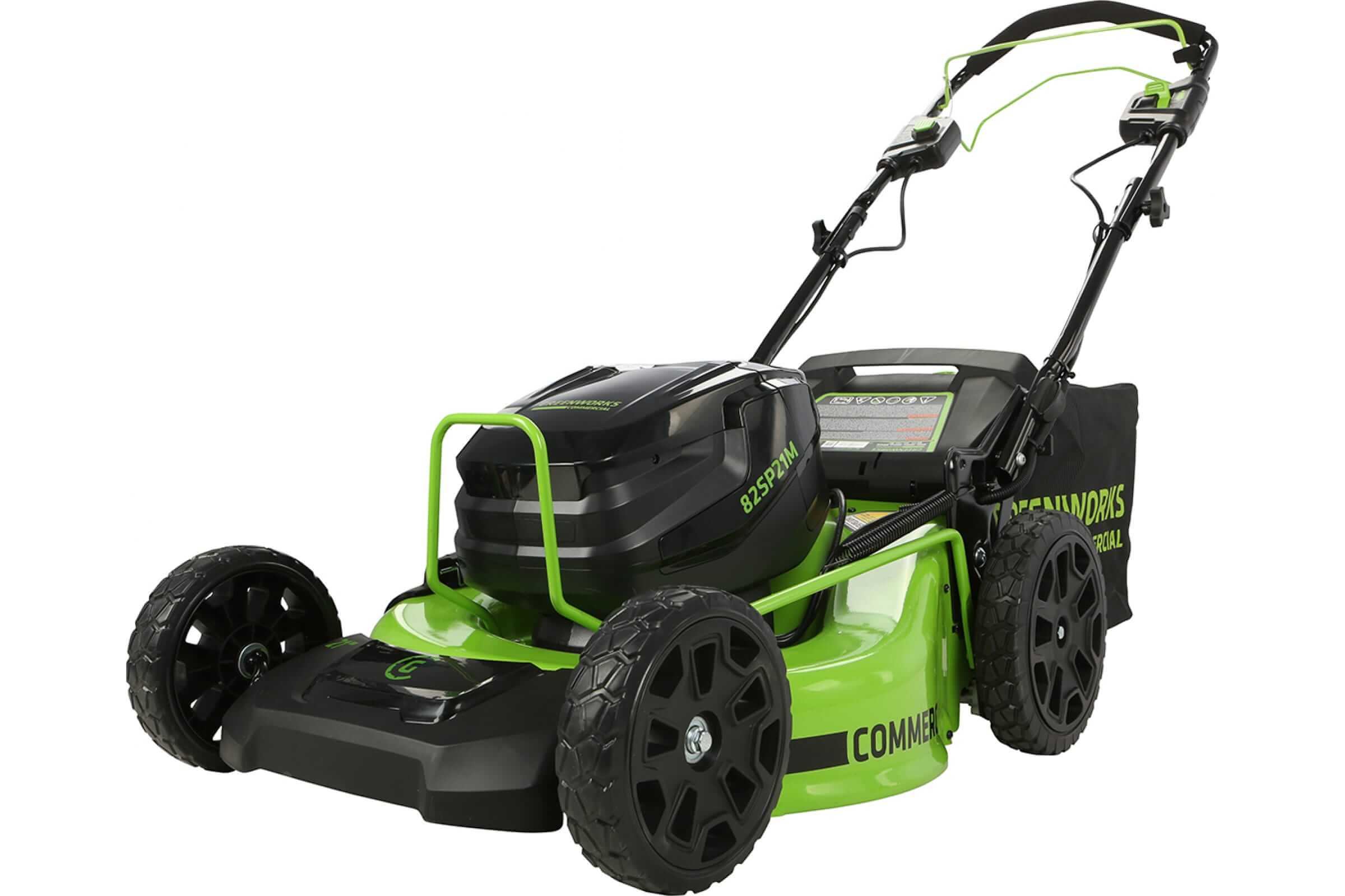 Газонокосилка аккумуляторная GREENWORKS GC82LM51SP2K2 (2515907UB)