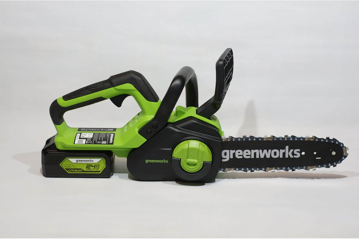 Пила цепная аккумуляторная GREENWORKS G24CS25K2 (2007707UB)