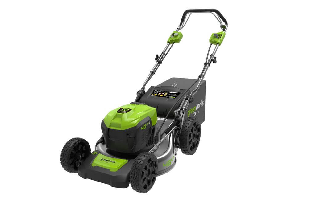 Газонокосилка аккумуляторная GREENWORKS GD40LM46SPK4 (2506807UG) [40В, 1х5.0 Ач, з/у]