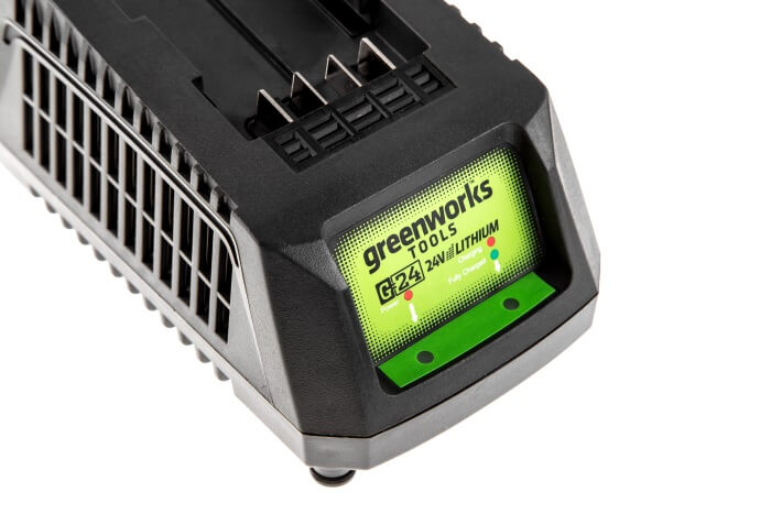 Зарядное устройство для аккумуляторов GREENWORKS G24C для Li-ion 24V (2903607)