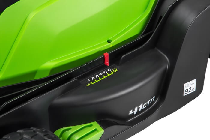 Газонокосилка аккумуляторная GREENWORKS G40LM41K4 (2504707VB)