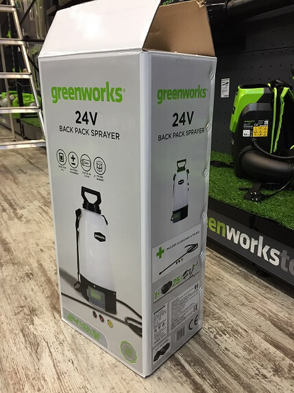 Опрыскиватель аккумуляторный 7.5 л. GREENWORKS 24V (5103507UB)