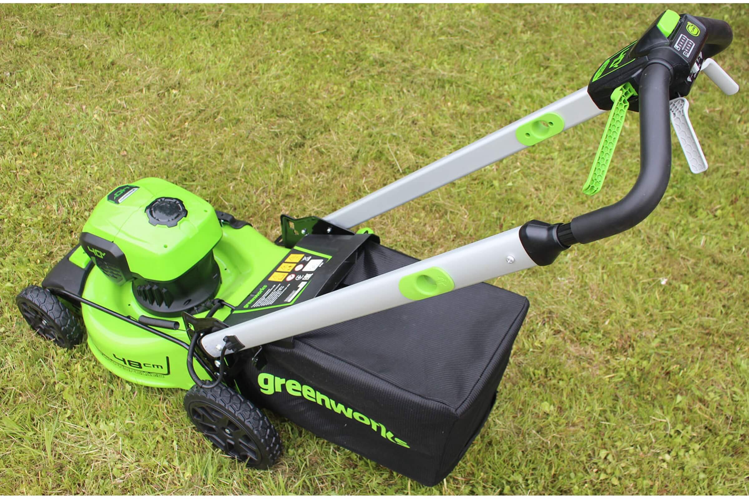 Газонокосилка аккум. GREENWORKS GD40LM48SPK4 (2517407UB)