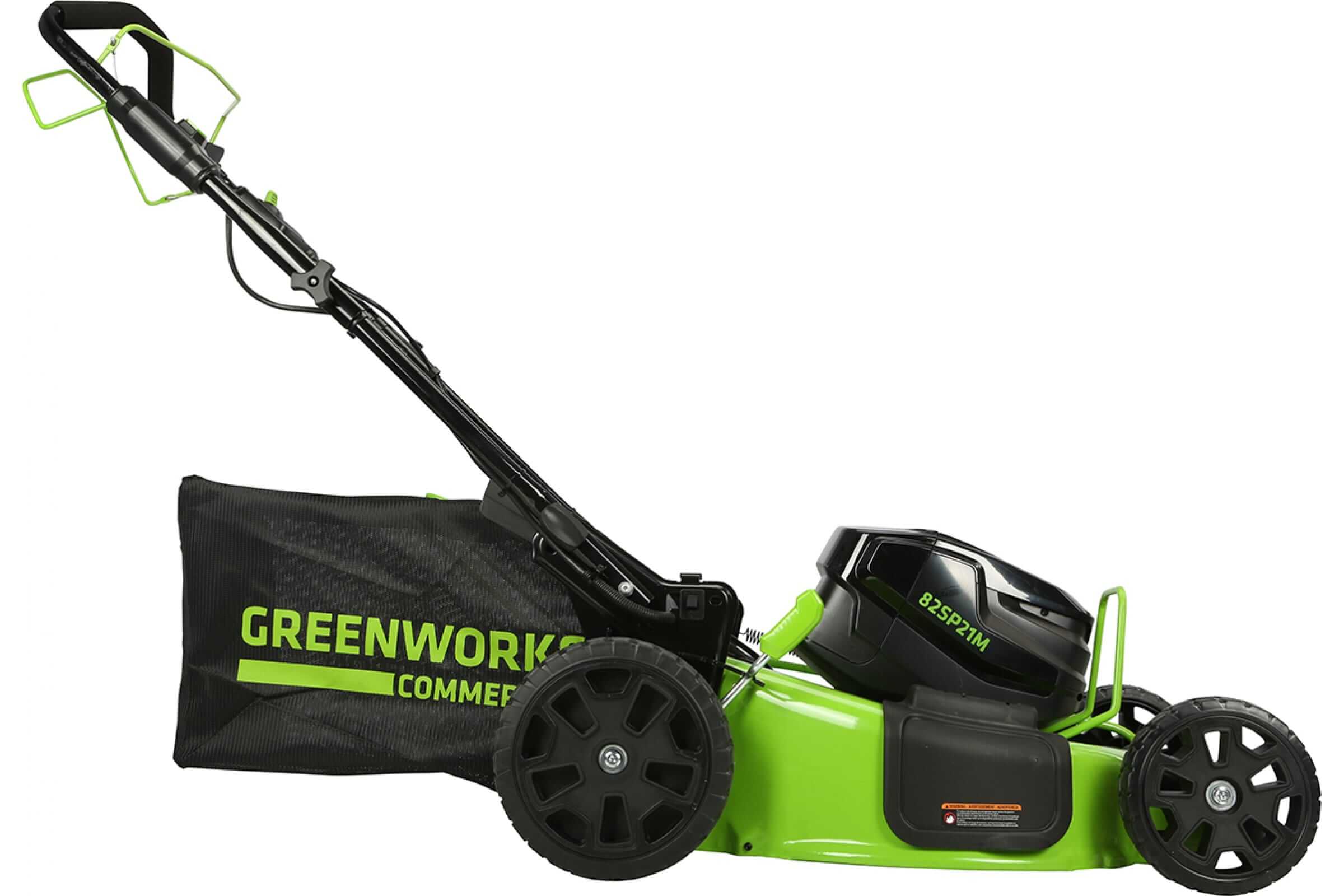 Газонокосилка аккумуляторная GREENWORKS GC82LM51SP2K2 (2515907UB)