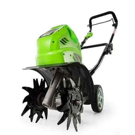 Культиватор аккумуляторный GREENWORKS G40TLK4 (27087VB)