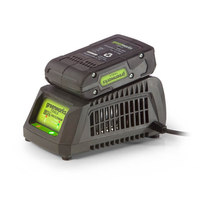 Зарядное устройство для аккумуляторов GREENWORKS G24C для Li-ion 24V (2903607)