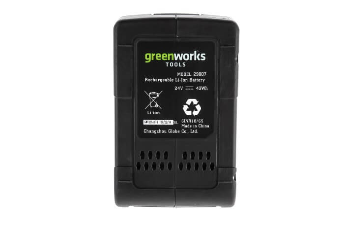 Аккумулятор GREENWORKS 24.0V 2.0Ah Li-Ion (2926707)