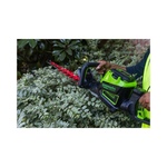 Кусторез садовый аккумуляторный GREENWORKS GC82HT2 (2208307) [82В, без АКБ и ЗУ]