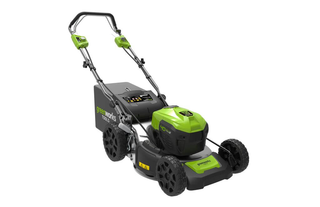 Газонокосилка аккумуляторная GREENWORKS GD40LM46SPK4 (2506807UG) [40В, 1х5.0 Ач, з/у]