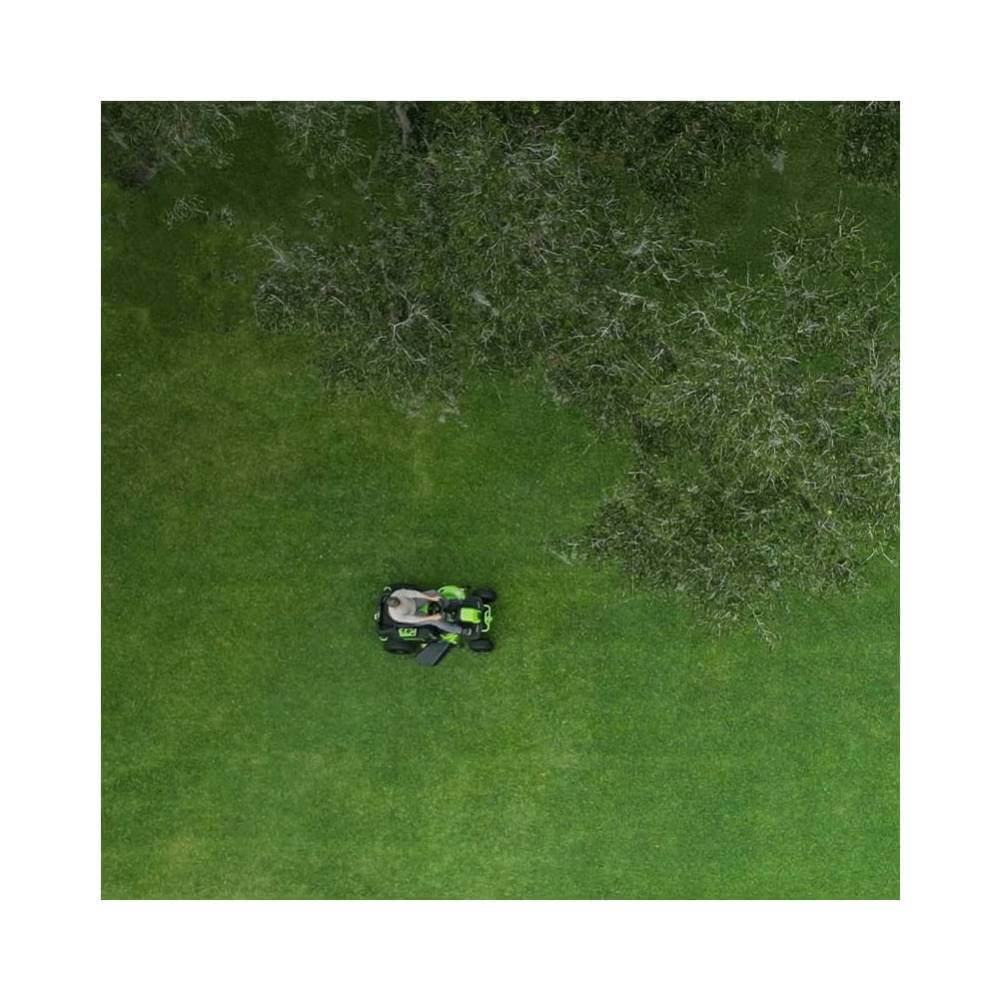 Райдер садовый аккуммуляторный GREENWORKS 82V Crossover-T GC82LT107 (7404507SET)