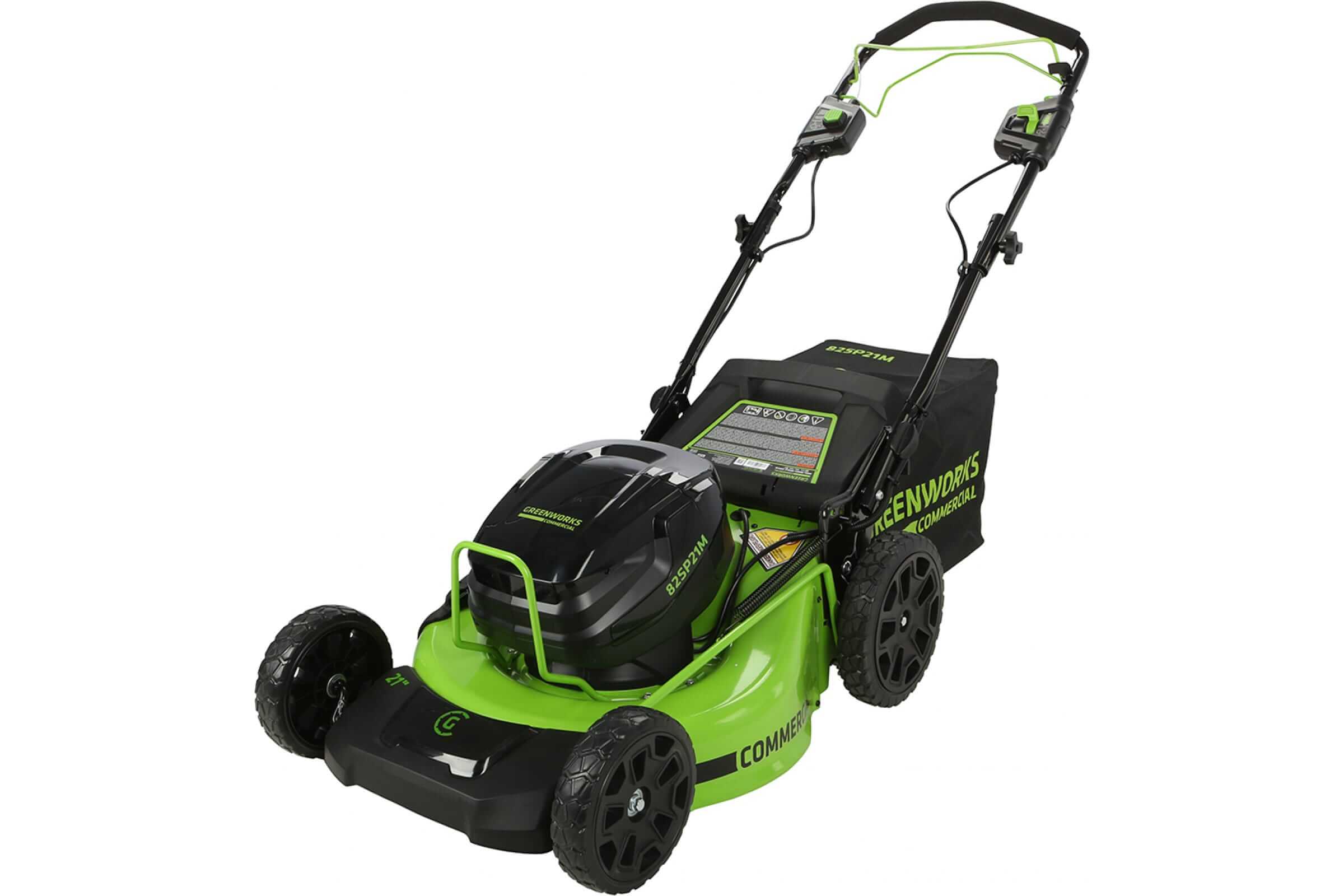 Газонокосилка аккумуляторная GREENWORKS GC82LM51SP2K2 (2515907UB)